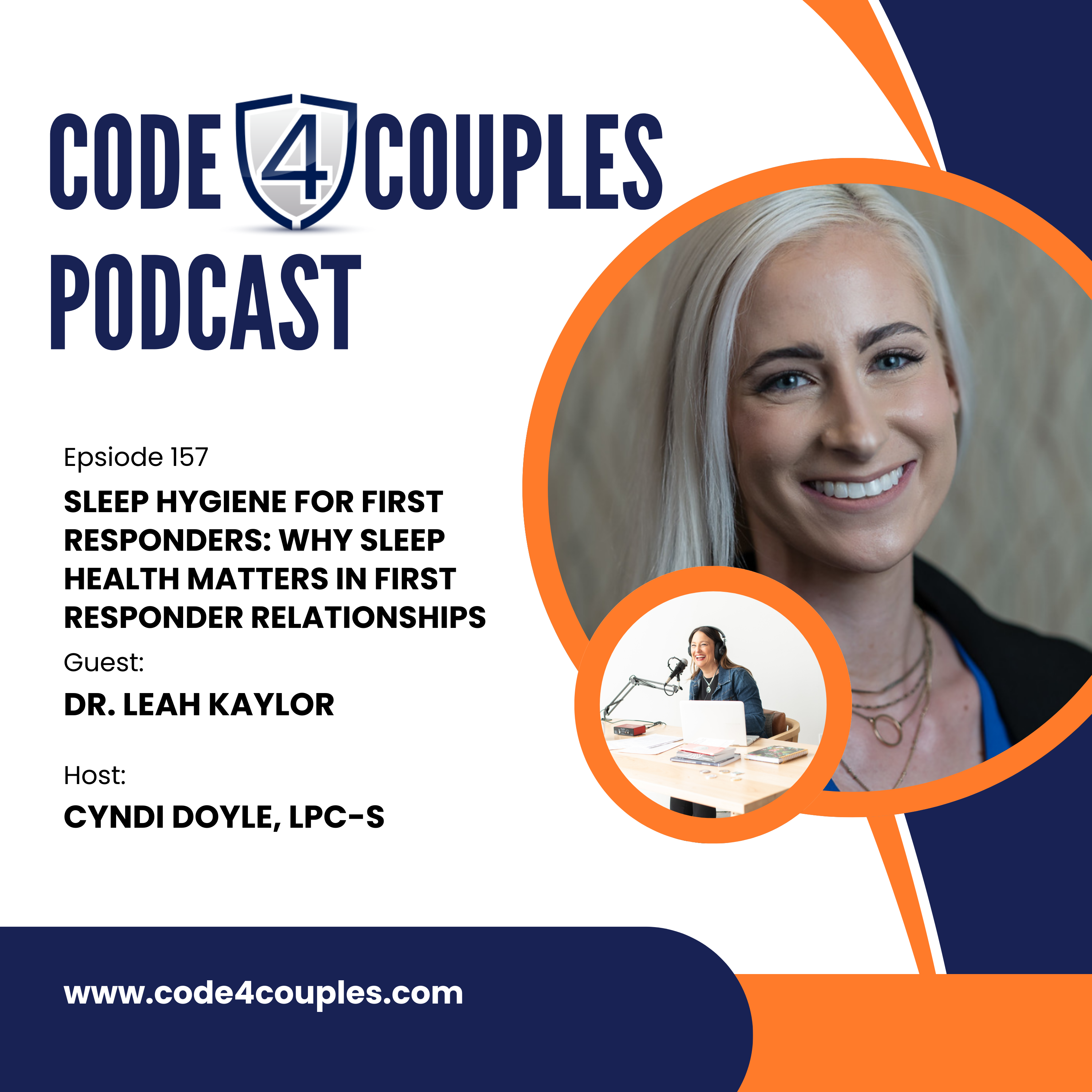 Sleep psychologist and author Leah Elizabeth Kaylor breaks down the importance of sleep health for first responders. Leah’s been the go-to sleep expert for the FBI and is now sharing her insights with us, including tips on how to reset poor sleep habits, manage nightmares, and even navigate the idea of “sleep divorce” being health for relationships.